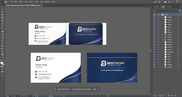Business Card File Repair case study